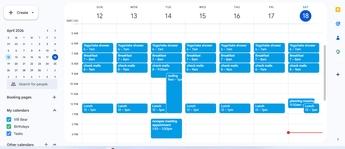 Before Calendar